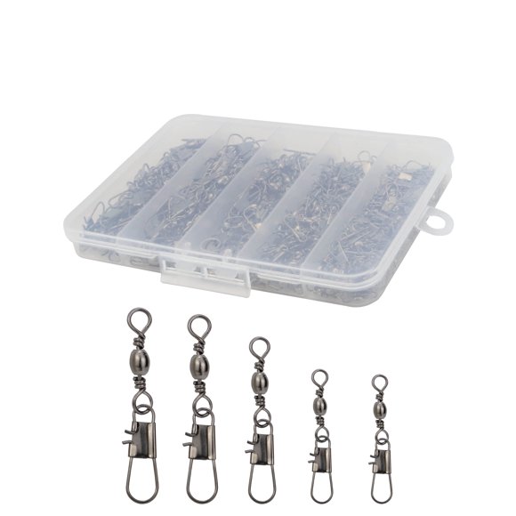 Barrel Swivels Beoccudo Fishing, agua salada y agua dulce, 210 unidades