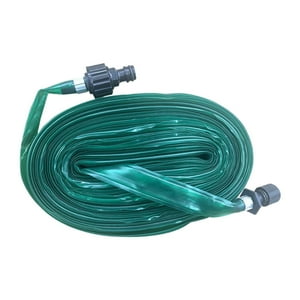 Genérico - Manguera De Rociador Plana De Pvc Manguera De Goteo De Agua Versátil Para Limpieza Del Hogar 7,5 M