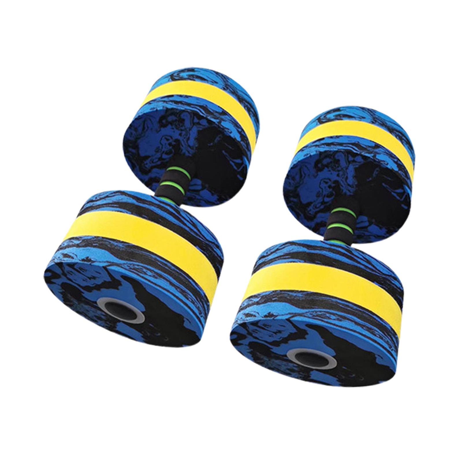 Magideal - Mancuernas Acuáticas Para Ejercicio, Mancuernas Portátiles De Espuma De Resistencia Para Piscina, Para Ejercicio Acuático En Interiores, Niños Y Adult