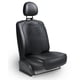 thumbnail image 1 of Protector de asiento de coche Owleys Premium Leather, impermeable, negro, 1 of 9