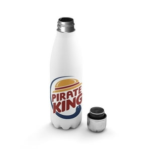 Creango - Botella Agua Termica One Piece Burger King De Acero Inoxidable