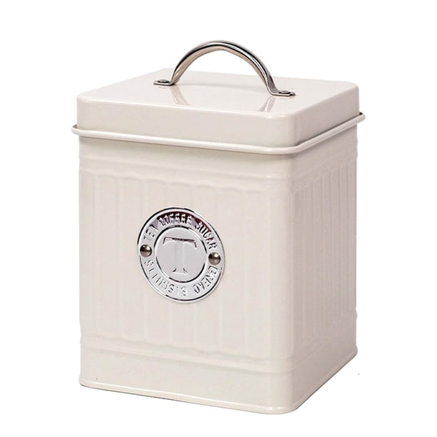 Cocina o cafetería, lata para té, tarro para dulces, decoración del hogar, contenedores de almacenamiento para té, bote, contenedor, contenedor para Estilo B