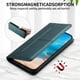 thumbnail image 2 of Funda tipo cartera con bloqueo RFID para Xiaomi POCO M8 5G cubierta magnética de cuero con tapa y soporte Verde, 2 of 6