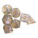 thumbnail image 5 of Dados Poliédricos Acrílicos Juguetes Ense?anza De Matemáticas Para Fiestas Juegos De Mesa Oro, 5 of 5