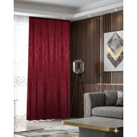 Mylhogar - Cortinas De Terciopelo Velvet Premium 2 Paños 140X230 Cm