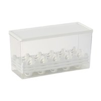 Bothyi - Caja De Almacenamiento De Huevos Frescos Contenedor De Almacenamiento De Huevos Para Gabinete Restaurante Cocina 28Cmx11Cmx14Cm