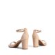 thumbnail image 3 of Sandalias Dream Pairs Chunk de tacón bajo para mujer, talla 8, color nude, 3 of 6