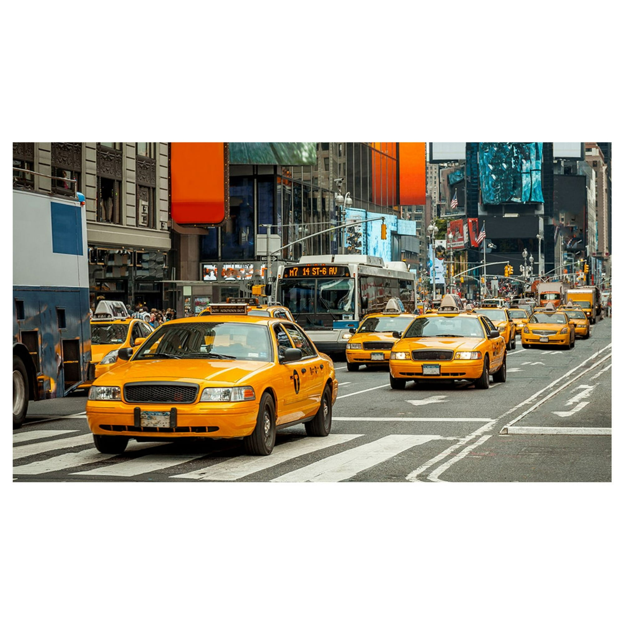 Ronda - Canvas Ciudades Taxis 40x70 Cm