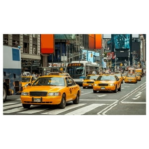 Ronda - Canvas Ciudades Taxis 40X70 Cm