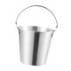 thumbnail image 2 of Cubo De Hielo De Metal, Cubo De Hielo De Acero Inoxidable Para Enfriar Jugos, Fiestas, Cócteles Argent, 2 of 5
