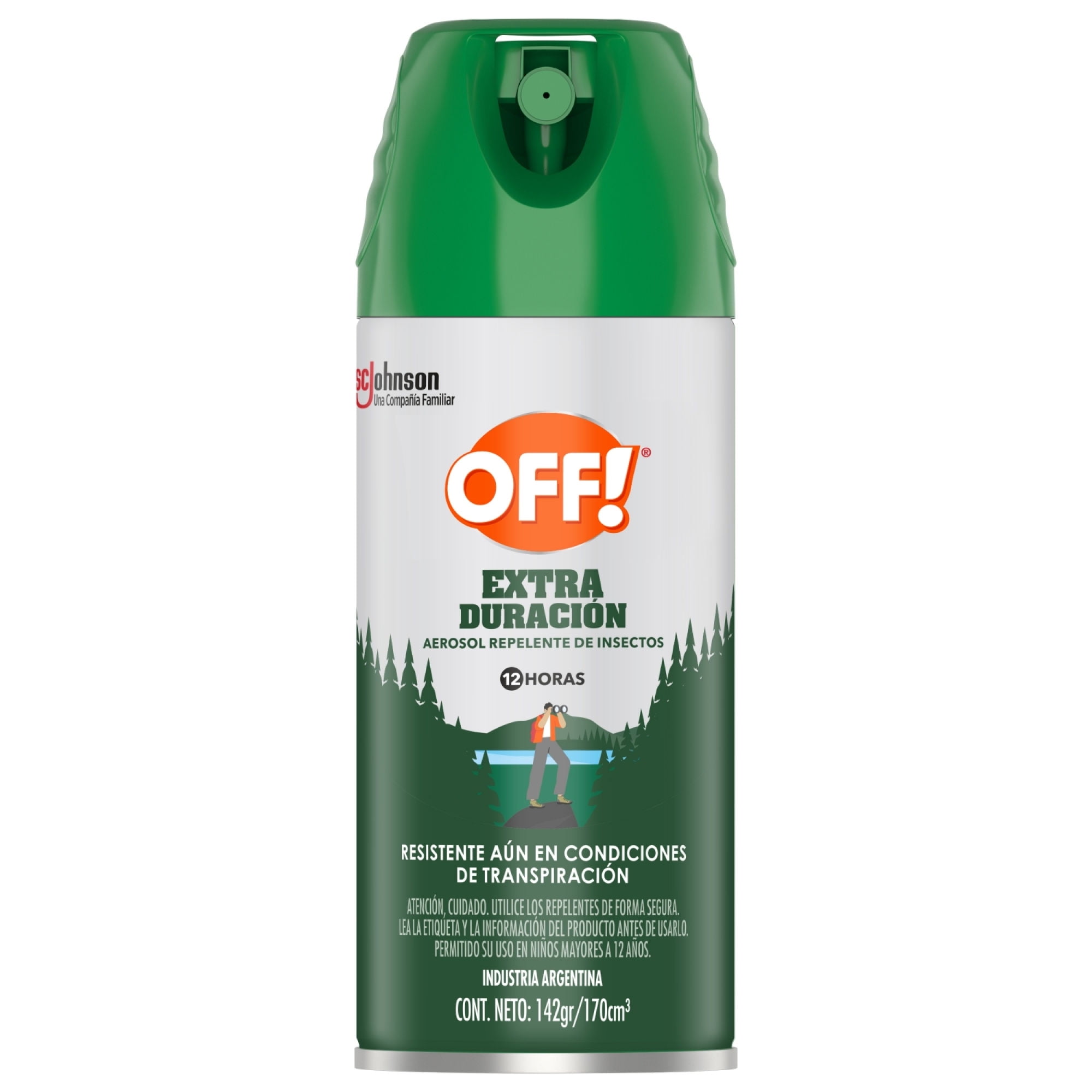 Repelente Aerosol Extra Duración 170 ml OFF!