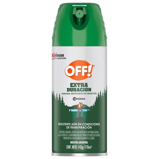 Repelente Extra Duración Aerosol 170 ml OFF!