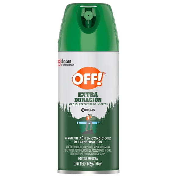 Repelente Extra Duración Aerosol, 170 ml