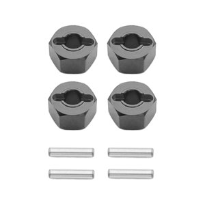 Bothyi - 4X Bujes De Rueda Hexagonales De Coche Rc A Escala 1:16, Piezas De Repuesto De 12Mm Para Titanio 16207 16208 16210