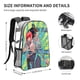 thumbnail image 2 of Chainsaw ManMochila transparente temática, resistente y duradera, bolsa see-through para trabajo, deporte, universidad y viaje, 31 × 43 cm, 2 of 6
