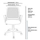 thumbnail image 5 of Silla Escritorio Lady Negro, 5 of 5