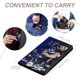 thumbnail image 4 of Lautaro Martínez Porta Pasaporte y Cartera de Viaje Premium de Cuero PU, Funda de Pasaporte Bloqueo RFID con Ranuras para Tarjetas de Crédito, Estuche para Libro de Pasaporte para Familia 10cm × 15cm, 4 of 6