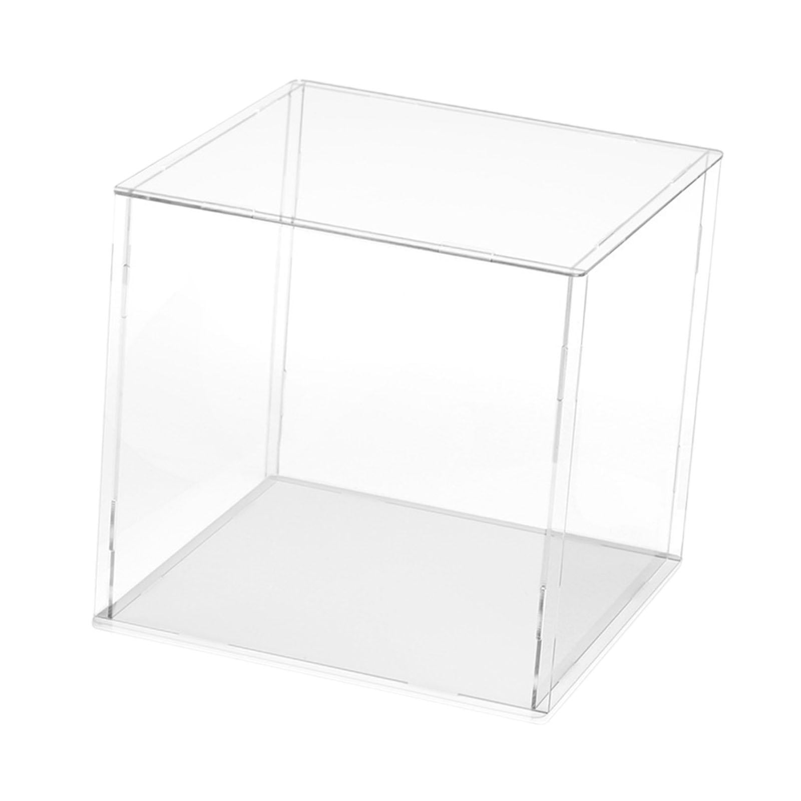 Bothyi - Caja De Exhibición De Acrílico, Cesta De Almacenamiento, Organizador De Almacenamiento Para Modelo De Bolso, Muñecas, 15x15x15cm