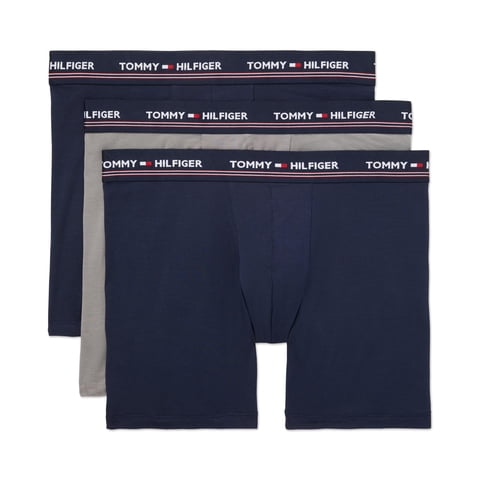 Calzoncillos Tipo Bóxer Tommy Hilfiger Modal Para Hombre, Paquete De 3