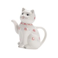 Bothyi - Tetera De Gato Bonita, Jarra De Cerámica Multiusos De Gran Capacidad Para Té De Cocina Casera