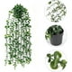 thumbnail image 1 of Set de 2 Planta Artificial Maceta Colgante Verde Pared Jhn, 1 of 3