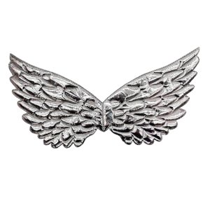 Bothyi - Accesorio De Disfraz De Princesa De Hadas Con Alas De Ángel Para Niños, Decoración Plateada