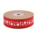 thumbnail image 3 of En Forma De Corazón 1 "x 20 Love Ribbon Red Wrapping Printed DIY Decoration Hair, 3 of 5