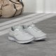 thumbnail image 2 of Zapatillas Skechers Summits de espuma viscoelástica para mujer, color blanco/plateado, talla 8US, 2 of 9