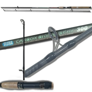 Silstar - Caña Pesca Mar Carbon Bionic 3Mts 2Tramos 300Gr Gris