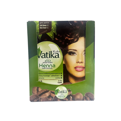 Vatika Naturals - Vatika Henna Dark Brown 20 Sachets