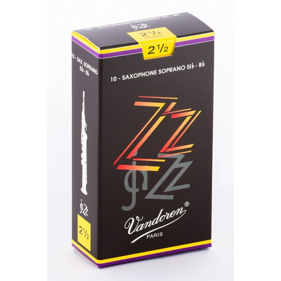 Cajas de cañas Saxo Soprano JaZZ Nº2.5 SR4025 Vandoren