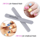 thumbnail image 3 of Limas de uñas para uñas acrílicas, limas pulidoras de uñas de grano, limas de esmeril de doble cara, limas de manicura para uñas naturales, profesionales, 3 of 5