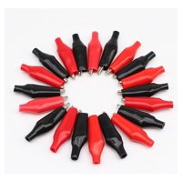 Genérica - Pinzas Eléctricas 20U Tipo Cocodrilo Caimán 28 Mm 300V~5A