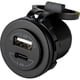 thumbnail image 2 of Toma de corriente Sea-Dog Round Dual USB y USB-C, 2 of 3