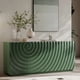 thumbnail image 1 of Gabinete de bufé con almacenamiento,4 puertas Moderno Accent Storage Sideboard,Lujoso bufé de gabinete de piso con antidumping independiente para cocina, 1 of 5