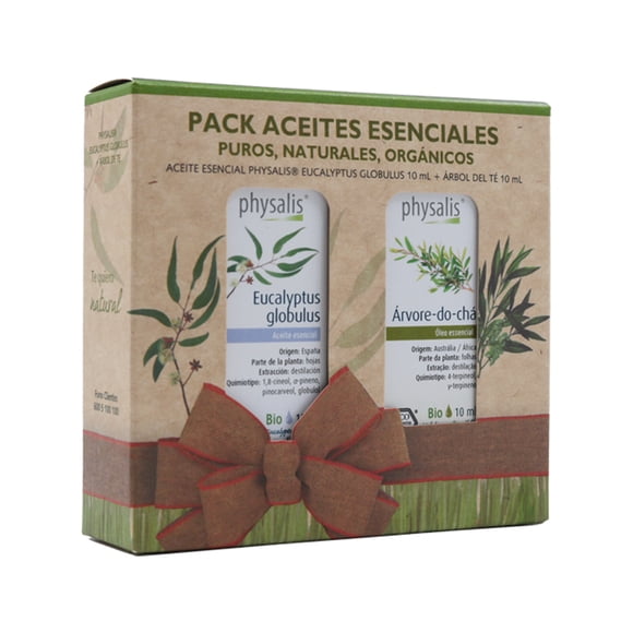 Pack Aceite Eucalyptus 10 mL + Arbol del Té 10 mL