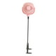 thumbnail image 1 of Mini Ventilador USB, Ventilador Personal Para Mochilero, Coche, Silencioso, 3 Velocidades, Ventilador Con Clip Para Oficina, Color Rosa, 2200mAh, 1 of 3