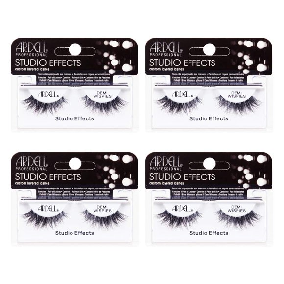 Pestañas postizas Ardell Studio Effects Demi Wispies Black x4