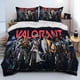 thumbnail image 1 of VALORANTGamerComforter Bedding SetDuvet Cover Bed Set Quilt Cover Pillowcase Bedding Set Kids, 1 of 5