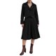 thumbnail image 2 of INSPIRE CHIC Conjunto de Falda de 2 Piezas para Mujer Blazer Dobladillo Asimétrico Vestido Midi de Cintura Alta Talla X Grande Negro, 2 of 5