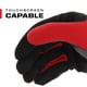 thumbnail image 2 of Guantes de trabajo Mechanix Wear FastFit Medium Red con pantalla táctil, 2 of 9