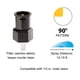 thumbnail image 2 of Adaptador + Boquilla 90° A17Q 46Mts Rain Bird, 2 of 2