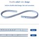 thumbnail image 3 of Regla curva flexible HLZC de 60 cm/24 pulgadas con graduaciones, 3 of 5