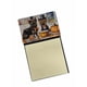 thumbnail image 1 of Dispensador recargable con soporte para notas adhesivas Cairn Terrier Fall, 1 of 7