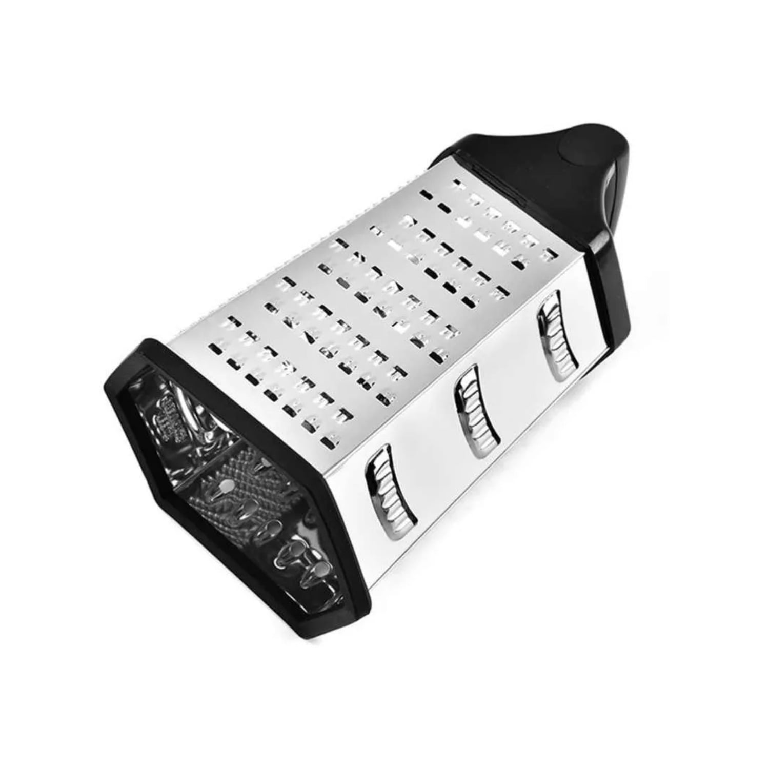 Disparo - Rallador 6 Caras Hexagonal Para Verduras Queso Cocina Acero