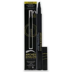 Arches And Halos - Lápiz Para Cejas Microblading - Carbón De Para Mujeres - Lápiz Para Cejas De 0.026 Oz