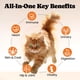 thumbnail image 3 of Multivitamínico para gatos BuddyCheer 12 vitaminas 5 minerales 450 masticables, 3 of 9