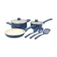 thumbnail image 2 of Batería de Cocina 8 Piezas Aleación De Aluminio Ceramica Azul, 2 of 2