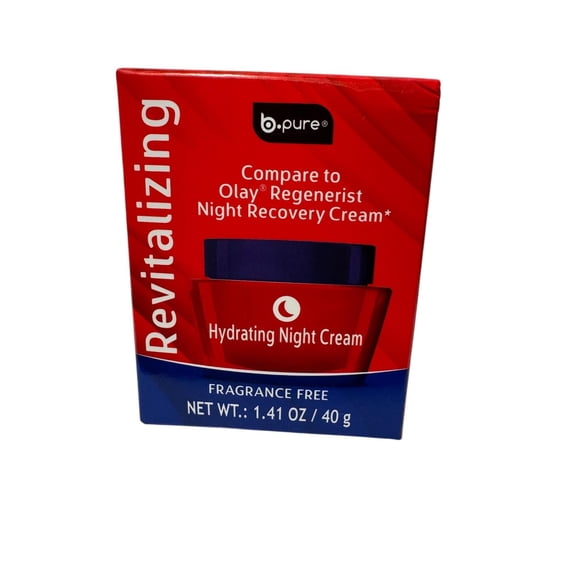 Crema de noche b.pure revitalizante e hidratante 40 g