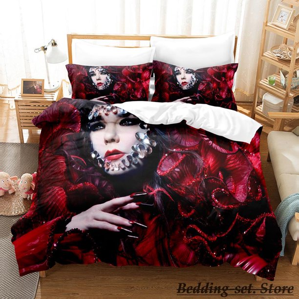 Bjork Bedding Set Bed Set Aldult Kid Bedroom Duvetcover Setsparure de lit Bed